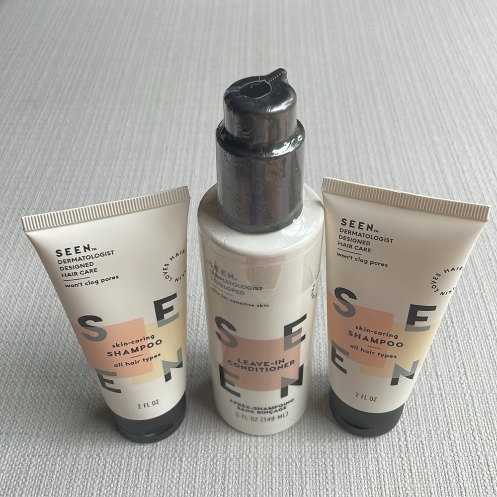 SEEN Shampoo and leave in conditioner bundle